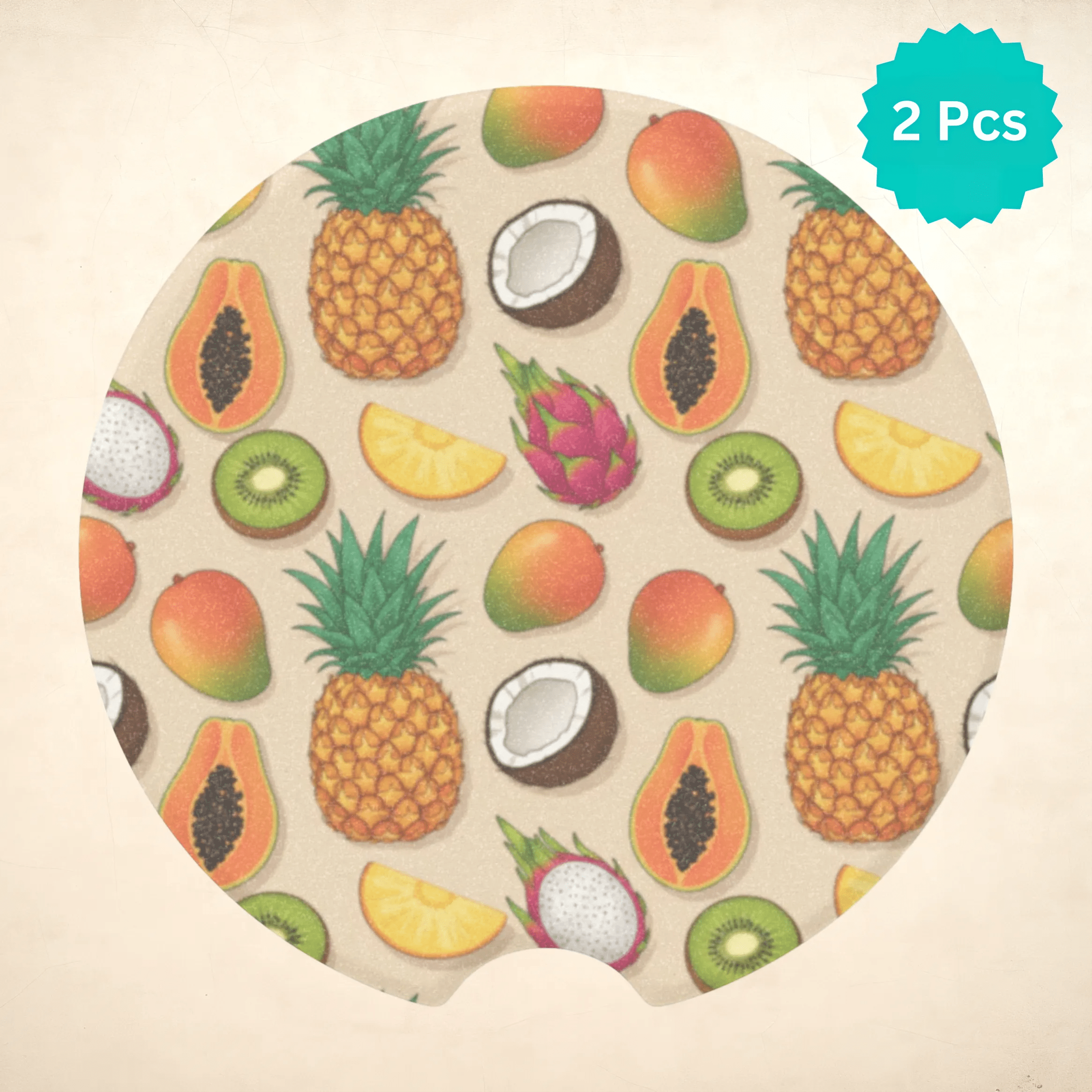 Fresh Fruit Coasters - Road Muse
