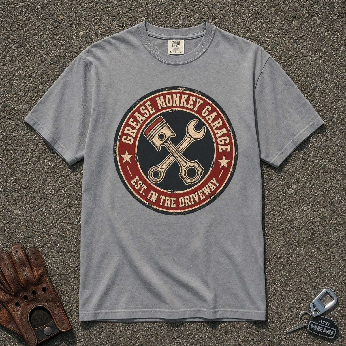 Grease Monkey Garage Tshirts - Road Muse