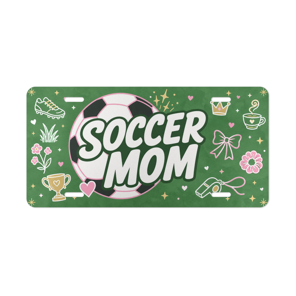 Soccer Mom Vanity Plate
