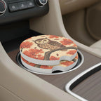 Autumn Owl Car Coasters Set - Road Muse
