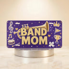 Band Mom Vanity Plate - Road Muse