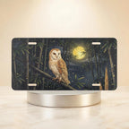 Barn Owl Moonlight Vanity Plate - Road Muse