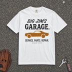 Big Jim's Garage Vintage Car Tee - Road Muse