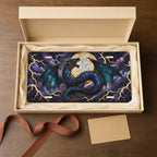Blue Dragon Moon Fantasy Vanity Plate - Road Muse