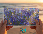 Bluebonnet Floral Vanity Plate - Road Muse
