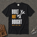 Built Not Bought Sweat Steel Soul Tee - Road Muse