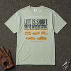 Car Life Drive Interesting Pattern Tee - Road Muse