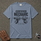 Certified Mechanic Wrench Hands Graphic Tee - Road Muse