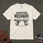 Certified Mechanic Wrench Hands Graphic Tee - Road Muse