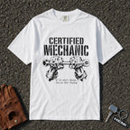 Certified Mechanic Wrench Hands Graphic Tee - Road Muse