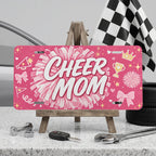 Cheer Mom Vanity Plate - Road Muse