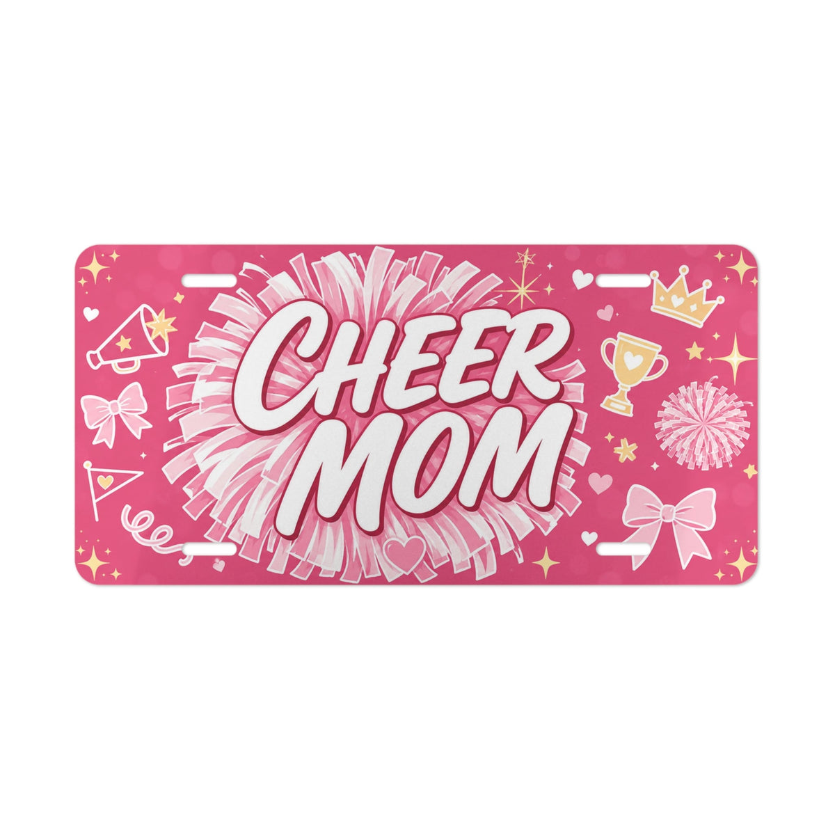 Cheer Mom Vanity Plate - Road Muse