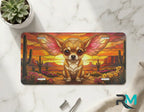 Chihuahua Sunset Desert Vanity Plate - Road Muse