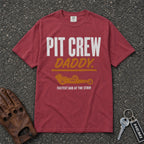 chili pit crew daddy drag racing comfort colors tee — vintage dragster graphic shirt