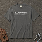 car first relationship maybe bold graphic tee - muted comfort colors car enthusiast shirt