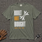 moss built not bought comfort colors tee — vintage crossed wrench mechanic graphic shirt