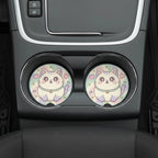 Cute Cat Car Coasters Set - Road Muse