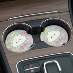 Cute Cloud Kawaii Car Coasters Set - Road Muse