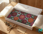 Dahlia Colorful Garden Vanity Plate - Road Muse