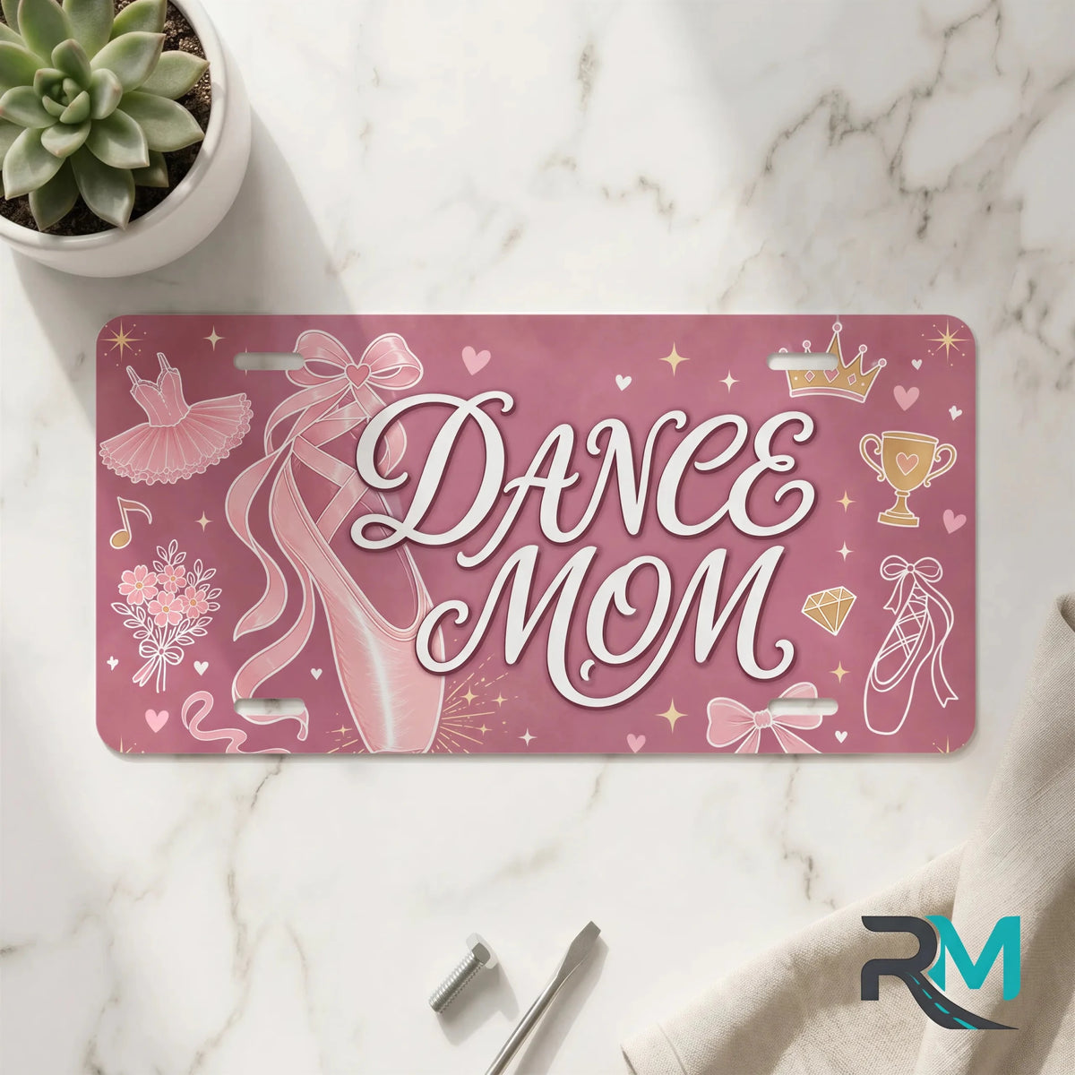 Dance Mom Vanity Plate - Road Muse