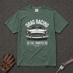 Drag Racing Full Throttle Vintage Tee - Road Muse