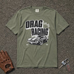 Drag Racing Vintage Muscle Car Tee - Road Muse