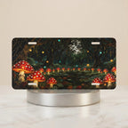 Enchanted Mushroom Forest Vanity Plate - Road Muse