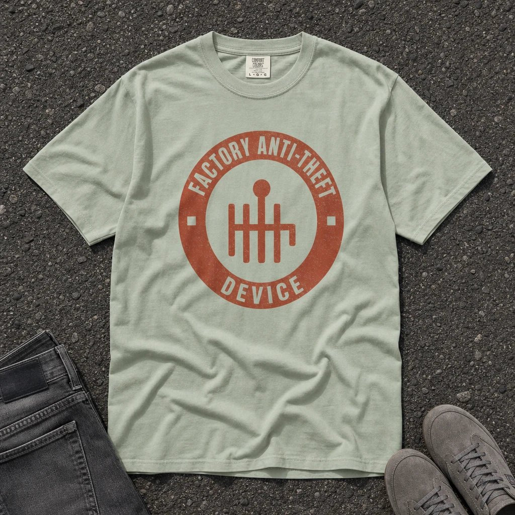 Factory Anti-Theft Device Logo Tee - Road Muse