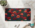 Floral Garden Decorative Vanity Plate - Road Muse
