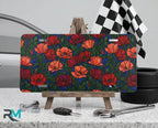 Floral Garden Decorative Vanity Plate - Road Muse