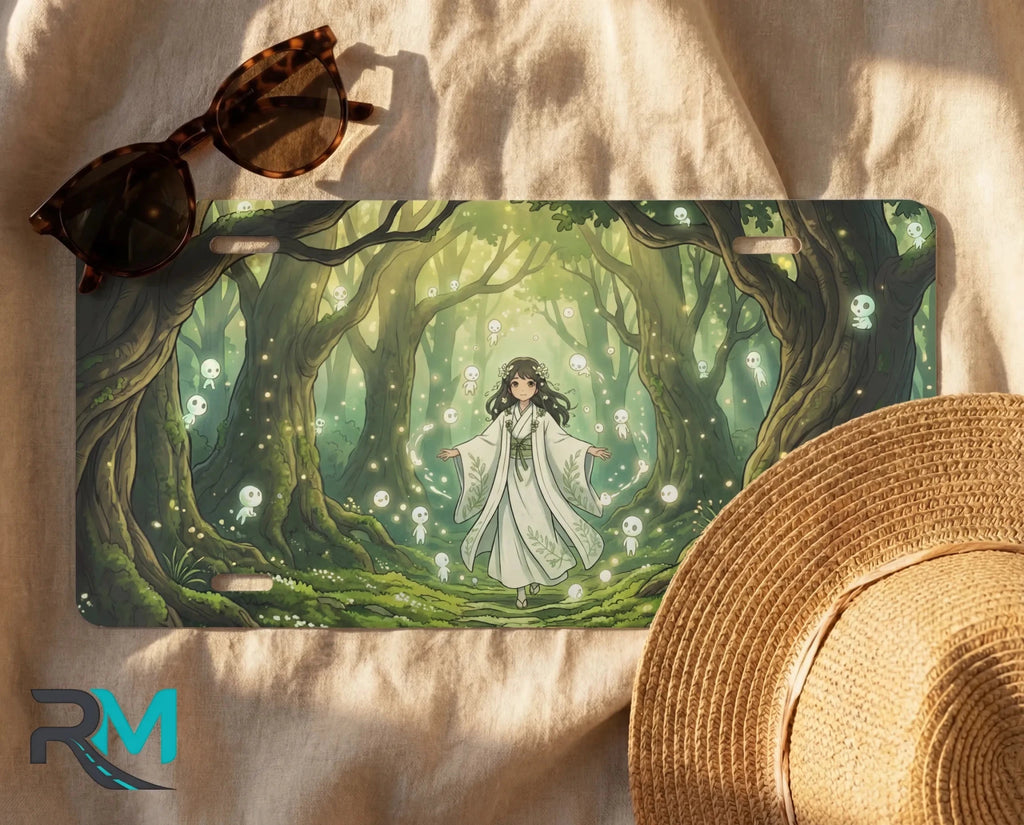 Forest Spirit Enchanted Grove Vanity Plate - Road Muse