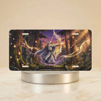 Forest Wizard Magic Vanity Plate - Road Muse