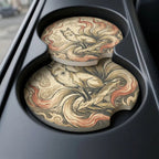 Fox Spirit Car Coasters Set - Road Muse