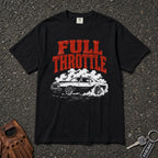Full Throttle Retro Burnout Muscle Tee - Road Muse