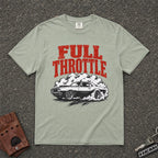 Full Throttle Retro Burnout Muscle Tee - Road Muse