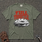 Full Throttle Retro Burnout Muscle Tee - Road Muse