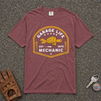 Garage Life Wrench Fist Mechanic Tee - Road Muse