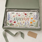 Mama Floral Script Wildflowers Vanity Plate