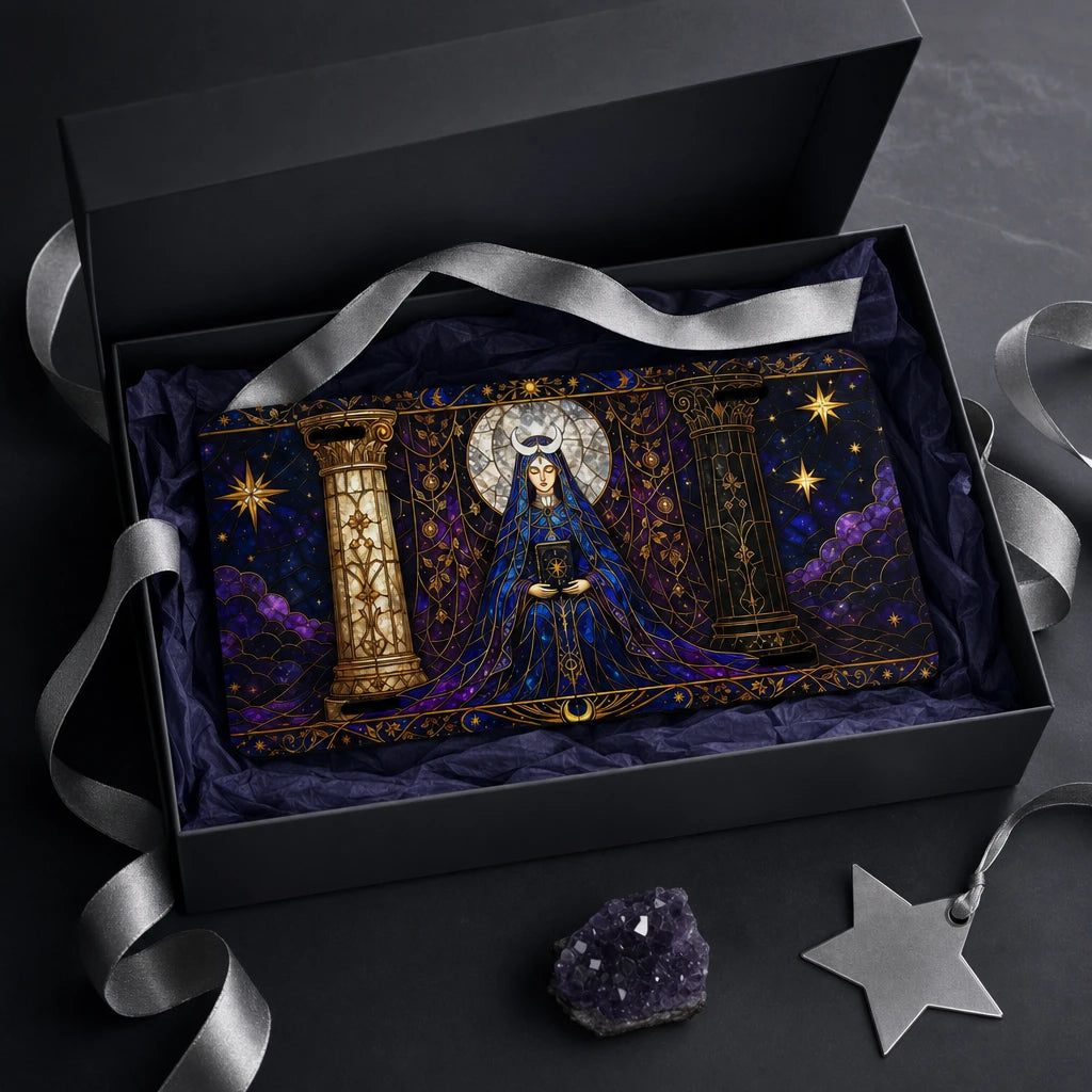 Mystic Oracle Celestial Vanity Plate