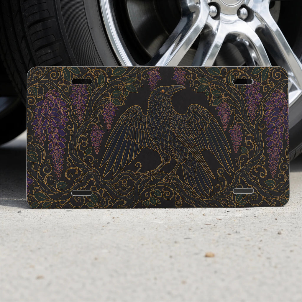 Gothic Celestial Decorative Vanity Plate - Road Muse