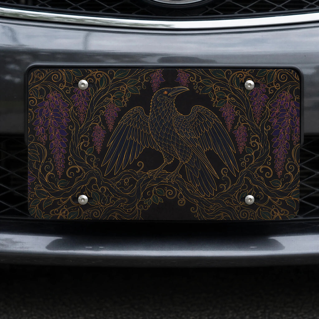 Gothic Celestial Decorative Vanity Plate - Road Muse