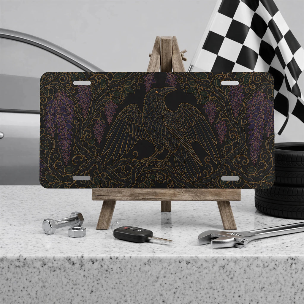 Gothic Celestial Decorative Vanity Plate - Road Muse