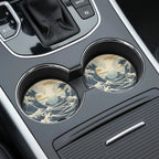 Great Wave Car Coasters Set - Road Muse