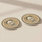 Hannya Mask Car Coasters Set - Road Muse