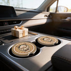 Hannya Mask Car Coasters Set - Road Muse