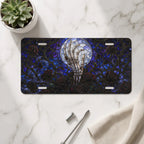 Haunted Gate Spiderweb Gothic Moonlit Vanity Plate - Road Muse