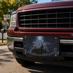 Haunted Manor Ghostly Spirit Vanity Plate - Road Muse
