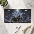 Haunted Manor Ghostly Spirit Vanity Plate - Road Muse