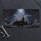 Haunted Manor Ghostly Spirit Vanity Plate - Road Muse