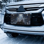 Haunted Manor Ghostly Spirit Vanity Plate - Road Muse